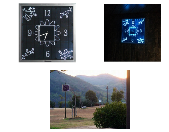 LED屋外時計