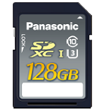 業務用SDXCカード (Panasonic　128GB）